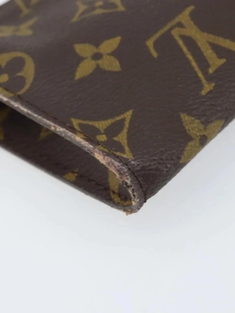 LOUIS VUITTON Monogram Bucket PM Accessory Pouch LV Auth ka2841